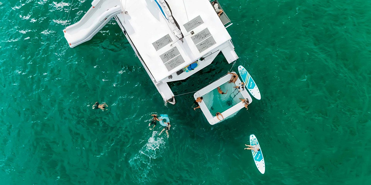 Аренда 55 футового катамарана Satisfaction на Пхукете